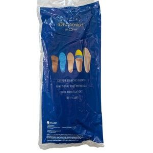 NWT Dr Comfort A5514‎ Regular Custom Diabetic Inserts Toe Filler Size 8.5